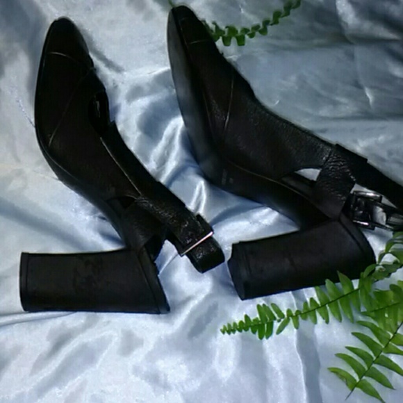 shoes sandals with block heel - Picture 4 of 8